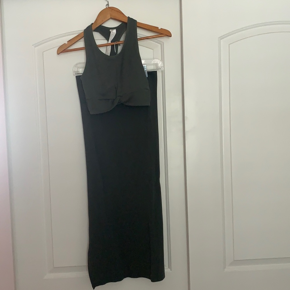 Fabletics ribbed high waisted seamless skirt